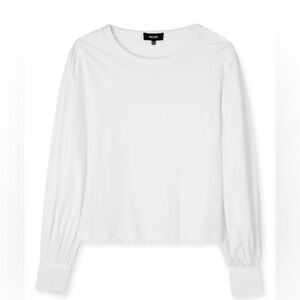 Statement sleeve layering top